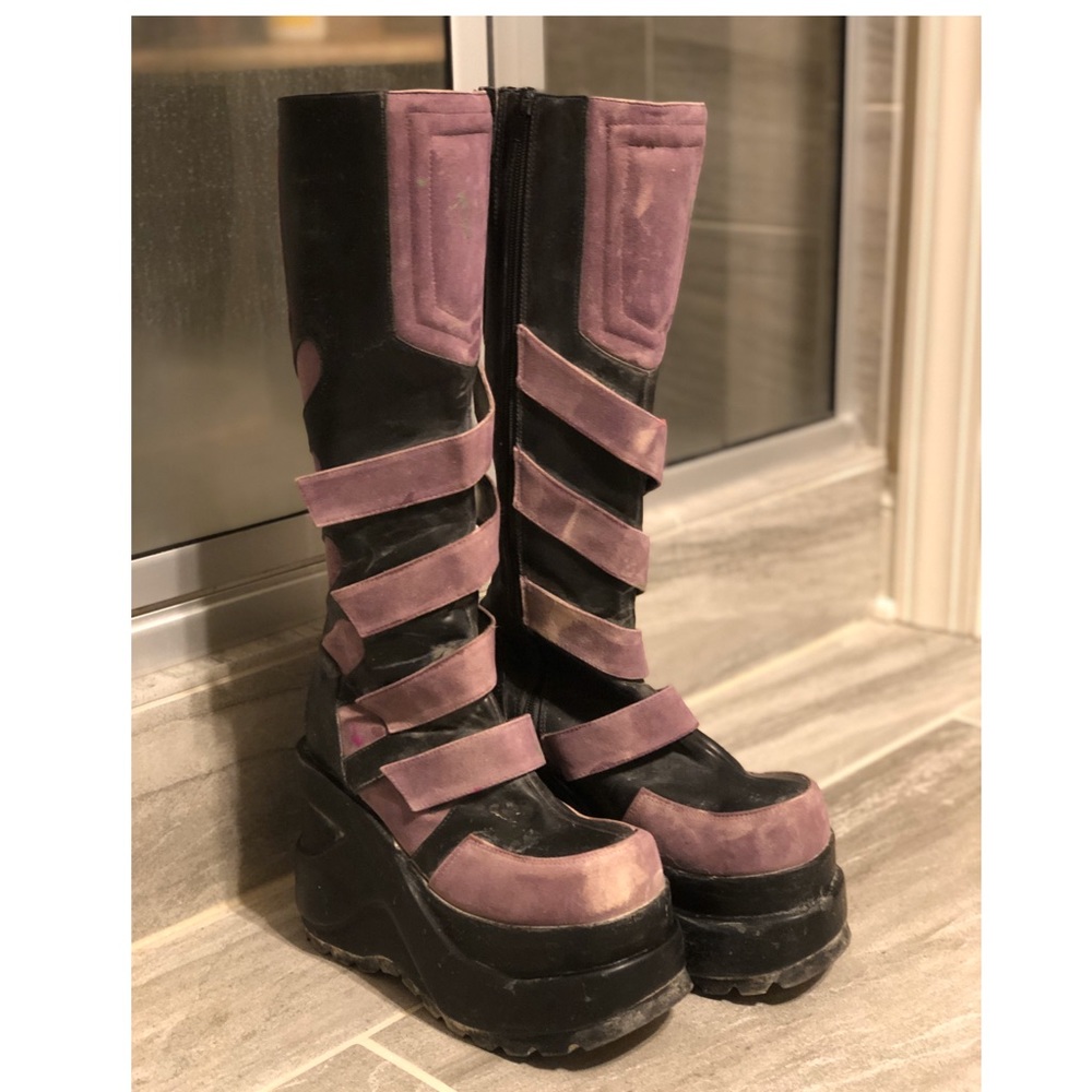 *BURNING MAN platform Boots